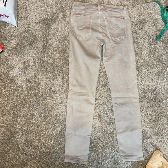 Hudson Jean Nico Midrise Ankle Super Skinny Silver Field Jean size 29 - Picture 4 of 9